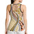 Aloha Vintage Palaka Floral Hawaiian Quilt Hollow Tank Top Melemele Motif - Polynesian Pride