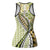 Aloha Vintage Palaka Floral Hawaiian Quilt Hollow Tank Top Omaomao Motif - Polynesian Pride