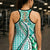 Aloha Vintage Palaka Floral Hawaiian Quilt Hollow Tank Top Polu Motif - Polynesian Pride