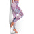 Aloha Vintage Palaka Floral Hawaiian Quilt Leggings Akala Motif - Polynesian Pride