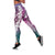 Aloha Vintage Plumeria Hawaiian Tapa Pattern Leggings Gradient Hawaiian Tapa Pattern - Polynesian Pride