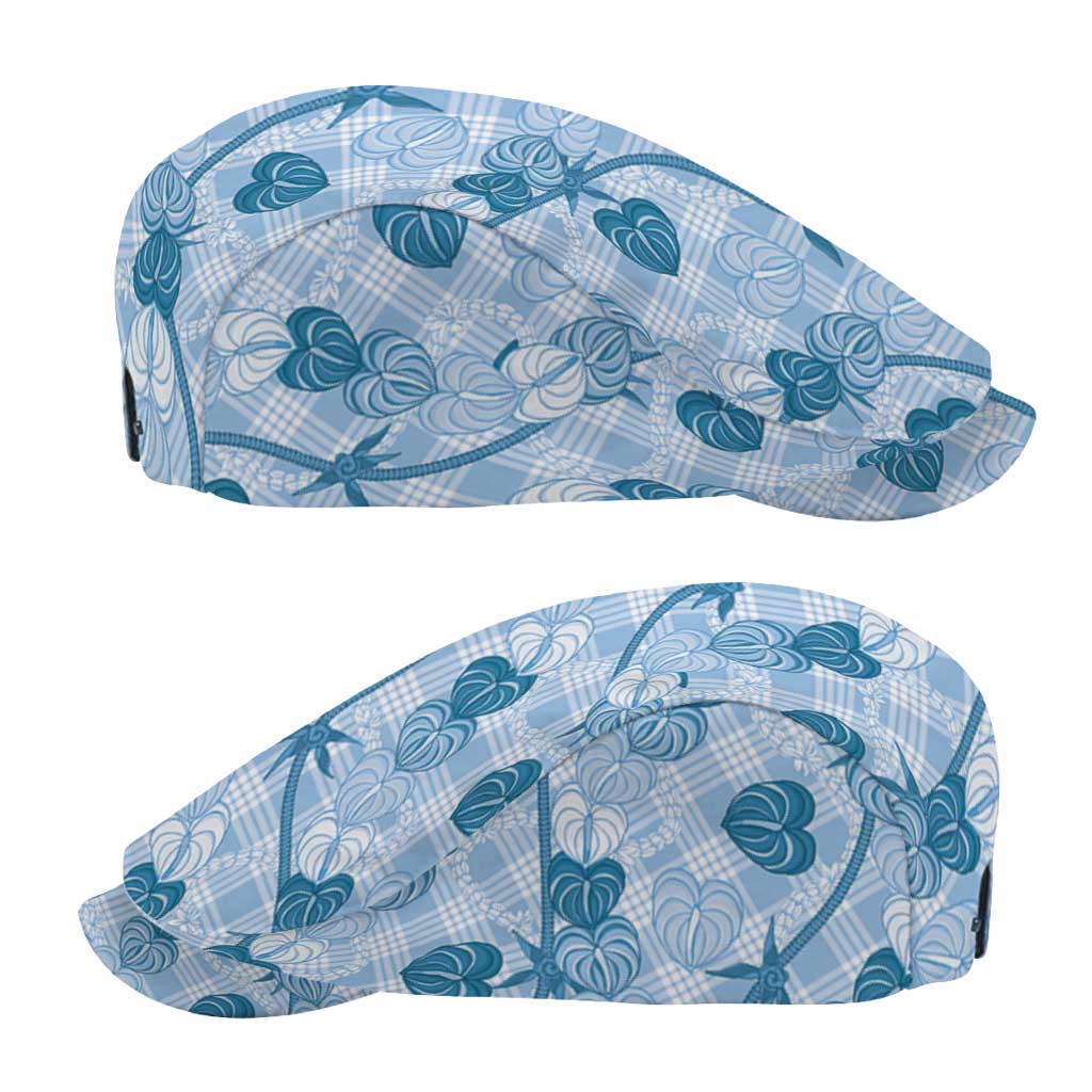 Anthurium Pikake Ti Leaf Palaka Jeff Hat Blue Version LT01 - Polynesian Pride
