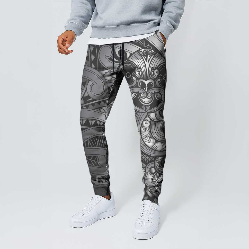 Aotearoa Maori Hei Tiki Jogger Pants Kiwikiwi Kowhaiwhai Puhoro Motif LT9 - Polynesian Pride