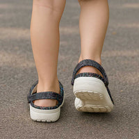 Aotearoa Moko Tribal Tattoo Clogs Shoes New Zealand Maori Penguin and Fantail Paua Shell Style LT03 - Polynesian Pride