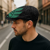 Australia New Zealand Rugby Jeff Hat Green Aboriginal Wallabies and Maori Black Fern - Polynesian Pride