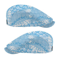 Baby Blue Mermaid Puakenikeni Maile Lei Jeff Hat