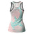 Baby Pink Gradient Polynesia Hollow Tank Top Hawaiian Tribal Hammerhead Shark Tattoo - Polynesian Pride