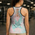 Baby Pink Gradient Polynesia Hollow Tank Top Hawaiian Tribal Hammerhead Shark Tattoo - Polynesian Pride