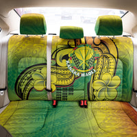 Hawaii Flag Day Back Car Seat Cover Kanaka Maoli With Kakau Polynesian Pattern LT14