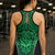 Basketball New Zealand Hollow Tank Top Green Maori Ta Moko Indigenous - Polynesian Pride