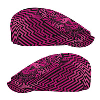 Basketball New Zealand Jeff Hat Pink Maori Ta Moko Indigenous - Polynesian Pride