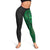 Basketball New Zealand Leggings Green Maori Ta Moko Indigenous - Polynesian Pride