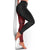 Basketball New Zealand Leggings Red Maori Ta Moko Indigenous - Polynesian Pride