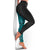 Basketball New Zealand Leggings Teal Maori Ta Moko Indigenous - Polynesian Pride
