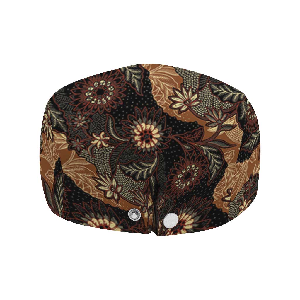 Batik Pedalaman Semen Lereng Style Jeff Hat Indonesian Traditional Pattern