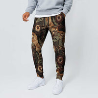 Batik Pedalaman Semen Lereng Style Jogger Pants Indonesian Traditional Pattern
