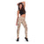 Beige Gradient Polynesia Leggings Hawaiian Tribal Hammerhead Shark Tattoo - Polynesian Pride