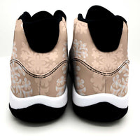 Beige Palaka Quilt Hawaii Sneakers J11 Traditional Hawaii-plaid Pattern LT14 - Polynesian Pride