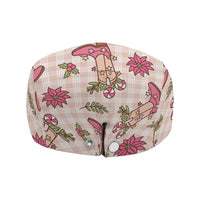 Beige Paniolo Palaka Hawaiian Cowgirl Christmas Jeff Hat - Polynesian Pride