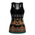 Black Batik Papua-inspired Pattern Hollow Tank Top - Polynesian Pride