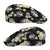 Black Tropical Hawaii Jeff Hat Seamless Monstera Plumeria Hawaiian Pattern - Polynesian Pride