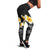 Black Tropical Plumeria With Galaxy Polynesian Art Leggings - Polynesian Pride