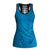 Blue Gradient Polynesia Hollow Tank Top Hawaiian Tribal Hammerhead Shark Tattoo - Polynesian Pride