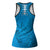 Blue Gradient Polynesia Hollow Tank Top Hawaiian Tribal Hammerhead Shark Tattoo - Polynesian Pride