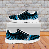 Blue Matariki New Zealand Sneakers Maori Poutama Galaxy Vibes