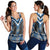 Blue Taniko Aotearoa Women Racerback Tank Niho Taniwha Mix Poutama LT14