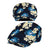 Blue Tropical Hawaii Jeff Hat Seamless Monstera Plumeria Hawaiian Pattern - Polynesian Pride