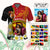 Personalized Custom Papua New Guinea Independence Polo Shirt Plumeria PNG Provinces Upload Image CTM14