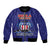 American Samoa Bomber Jacket Iseula o le Moana of Fagatogo Pride Navy Color LT03