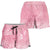 Breast Cancer Awareness Maori Shorts for Women Kia Kaha Kia Maia Kia Manawanui - Polynesian Pride