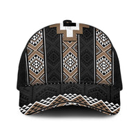 Brown Taniko Aotearoa Mesh Trucker Cap Niho Taniwha Mix Poutama - Polynesian Pride