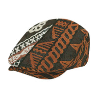 Bula Fiji Tapa Jeff Hat Fijian Masi Vintage Vibes - Polynesian Pride