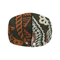 Bula Fiji Tapa Jeff Hat Fijian Masi Vintage Vibes - Polynesian Pride