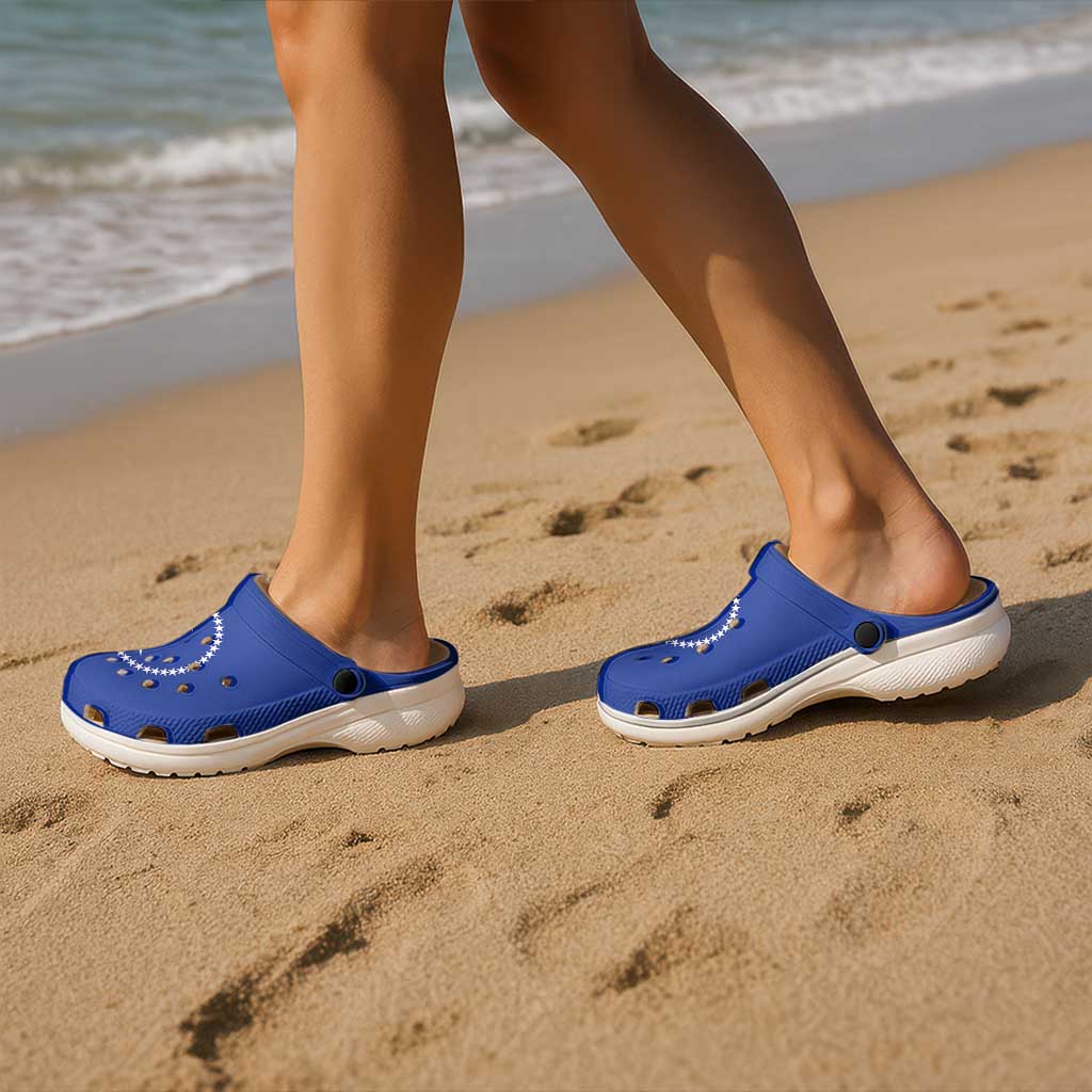 Chuuk Clogs Shoes Heritage Palette Flag-Inspired - Polynesian Pride