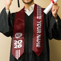 Custom Hawaii Farrington High School Graduation Stole Kakau Pattern LT05 - Polynesian Pride