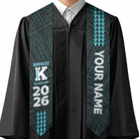 Custom Hawaii Kapolei High School Graduation Stole Kakau Pattern LT05 - Polynesian Pride