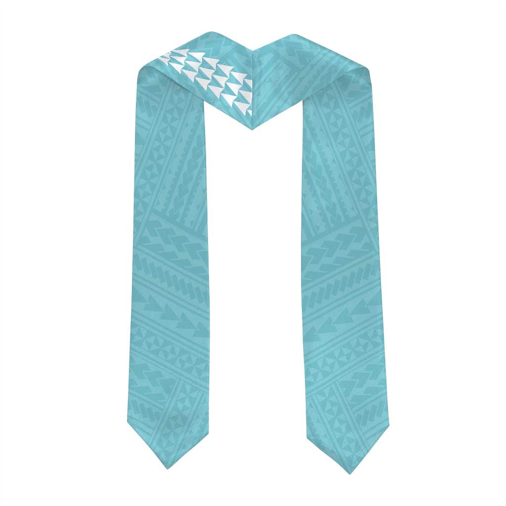 Custom Hawaii King Kekaulike High School Graduation Stole Kakau Pattern