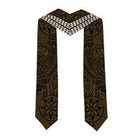 Custom Hawaii Nanakuli High and Intermediate School Graduation Stole Class Of Year Polynesian Kakau Pattern LT14 - Polynesian Pride