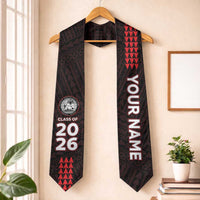 Custom Hawaii Radford High School Graduation Stole Kakau Pattern
