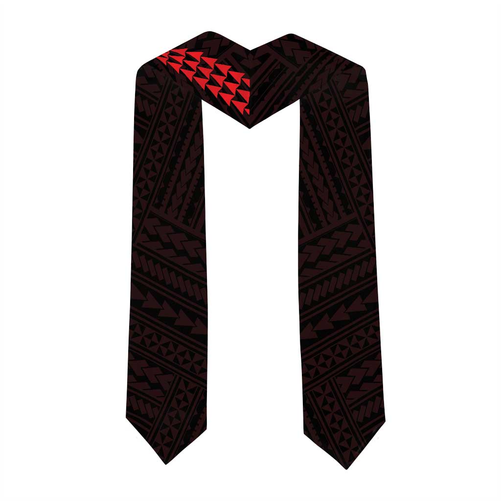 Custom Hawaii Radford High School Graduation Stole Kakau Pattern