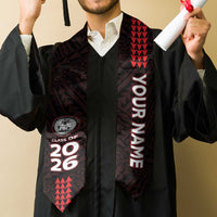 Custom Hawaii Radford High School Graduation Stole Kakau Pattern