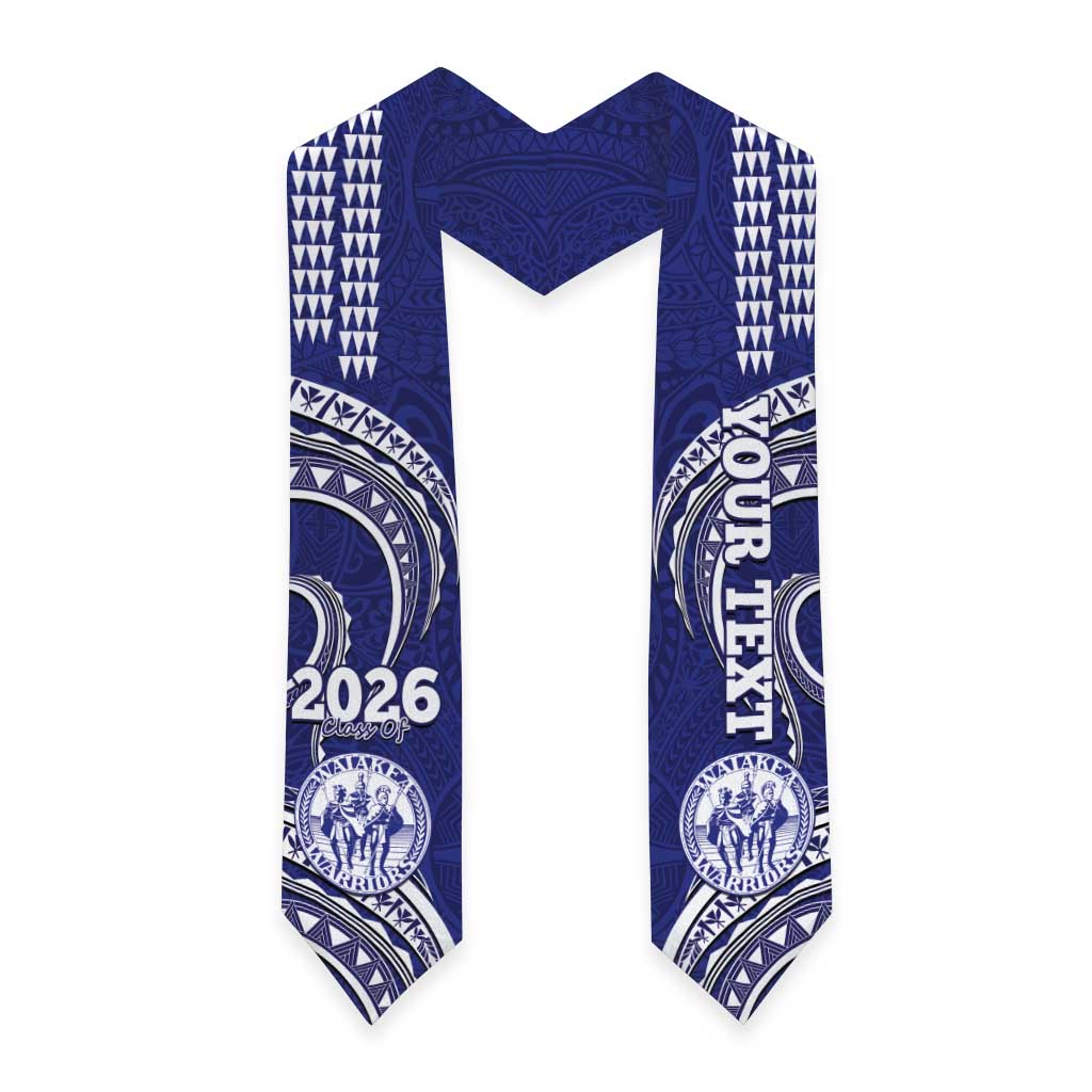Custom Hawaii Waiakea High School Graduation Stole Class Of Year Polynesian Kakau Pattern LT14 - Polynesian Pride
