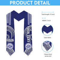 Custom Hawaii Waiakea High School Graduation Stole Class Of Year Polynesian Kakau Pattern LT14 - Polynesian Pride