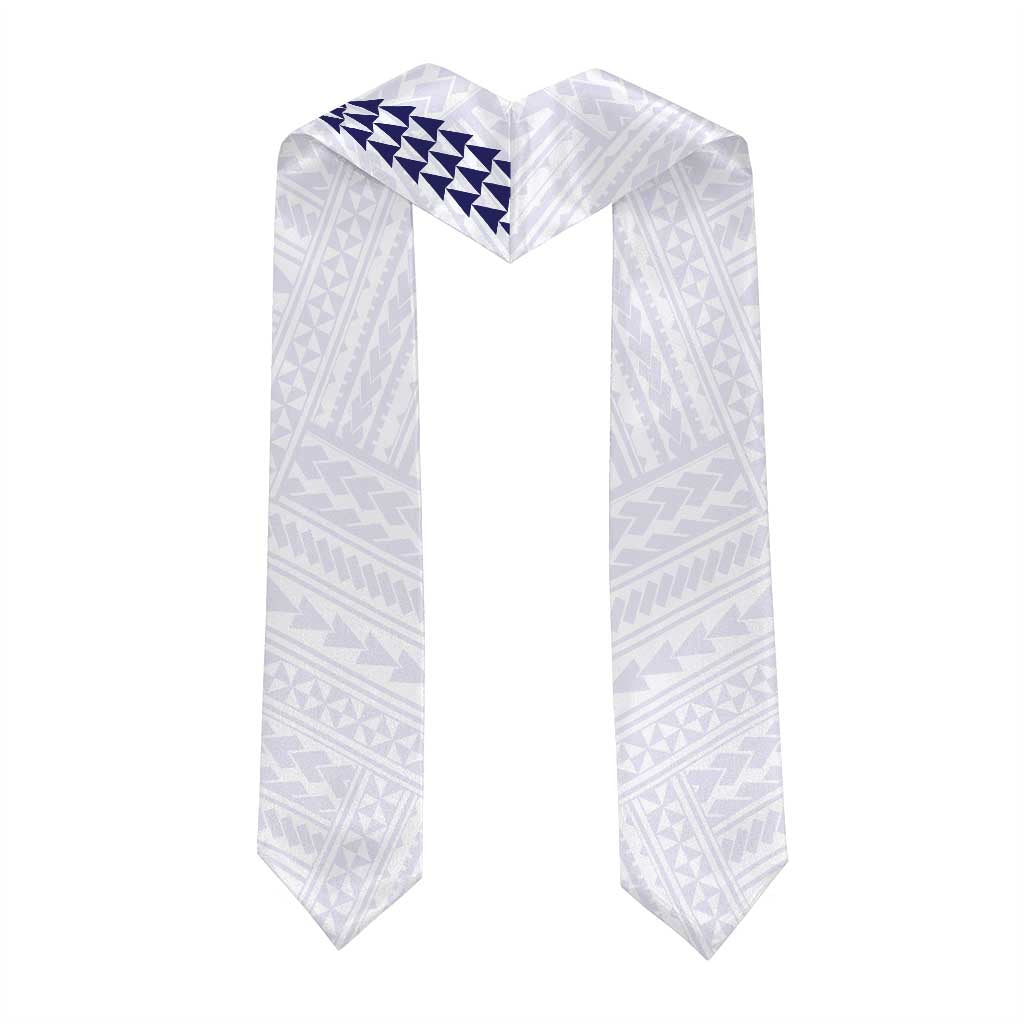 Custom Hawaii Waipahu High School Graduation Stole Kakau Pattern