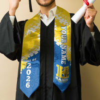 Custom Kaiser Hawaii High School Graduation Stole Class Of Year Puakenikeni Lei Hawaiian Pattern LT14 - Polynesian Pride