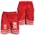 Custom Mate Ma'a Tonga Heritage Shorts for Men Pacific Tribal Rugby Red Edition - Polynesian Pride